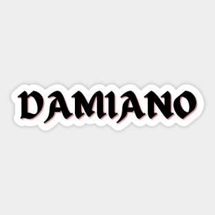 Damiano Maneskin Sticker